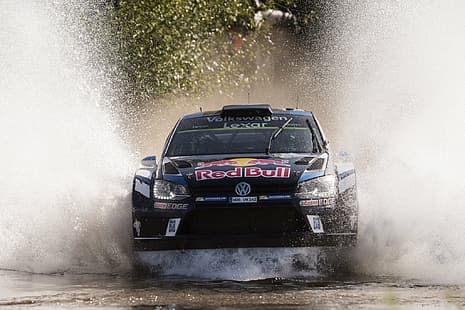 فولكس فاجن ، بخ ، WRC ، رالي ، بولو، خلفية HD HD wallpaper