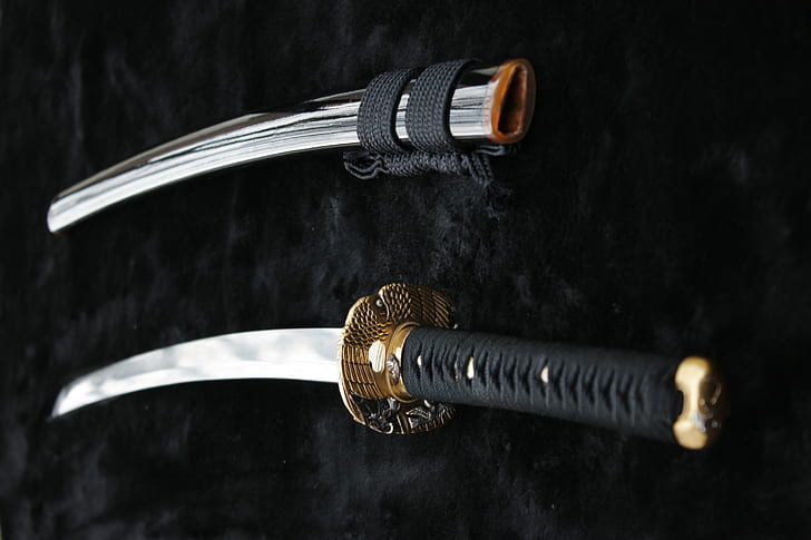 katana, Japan, sword, HD wallpaper