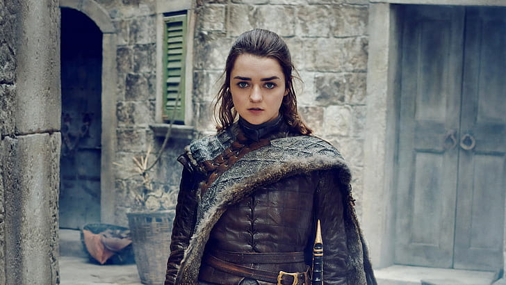 TV-show, Game Of Thrones, Arya Stark, Maisie Williams, HD tapet