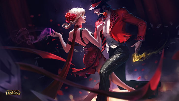 Video Game, League Of Legends, Evelynn (League Of Legends), Twisted Fate (League Of Legends), Wallpaper HD