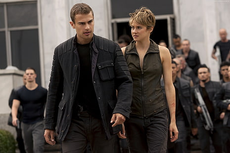 Veronica Roth, review, Shailene Woodley, Insurgent, HD, watch, Divergent Series, Theo James, Best Movies of 2015, HD wallpaper HD wallpaper