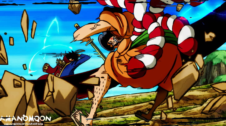 One Piece, Gol D. Roger, Kozuki Oden, Fond d'écran HD