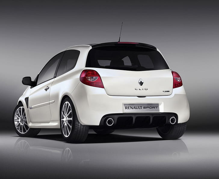 Renault Clio RS, 2010 clio 20th limited ed, car, HD wallpaper