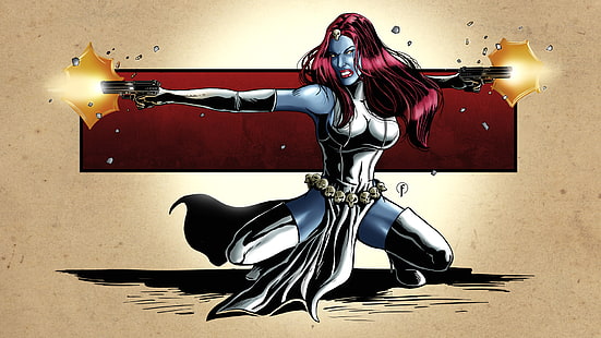 Mystique X-Men Marvel HD, dibujos animados / cómic, marvel, x, men, mystique, Fondo de pantalla HD HD wallpaper