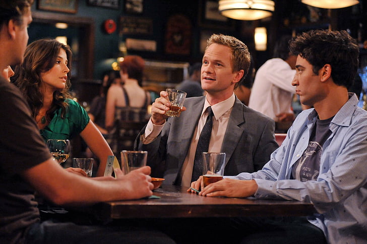 comedy, how i met your mother, met, mother, series, sitcom, television, HD wallpaper