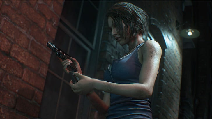 Resident Evil ، Resident Evil 3 طبعة جديدة ، جيل فالنتين، خلفية HD