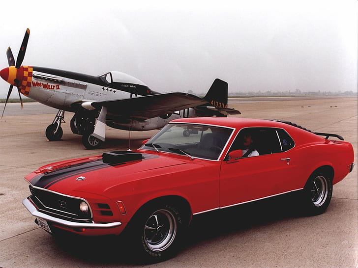 1970, классика, форд, мах 1, мускул, мустанг, HD обои
