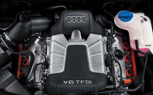 Audi V6 Tfsi Engine, tfsi, audi, moteur, moteur, voitures, Fond d'écran HD HD wallpaper