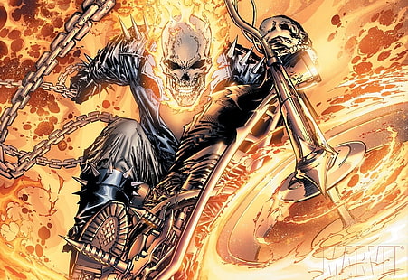 Ghost Rider Hintergrundbilder, Comics, Ghost Rider, HD-Hintergrundbild HD wallpaper