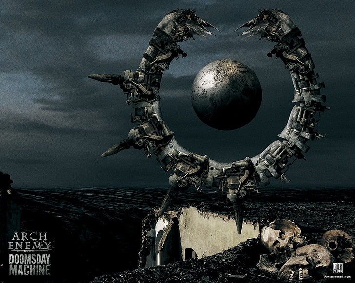 Fond d'écran numérique Arch Enemy Doomsday Machine, Groupe (Musique), Arch Enemy, Fond d'écran HD