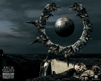 Arch Enemy Doomsday Machine цифров тапет, Band (Music), Arch Enemy, HD тапет HD wallpaper