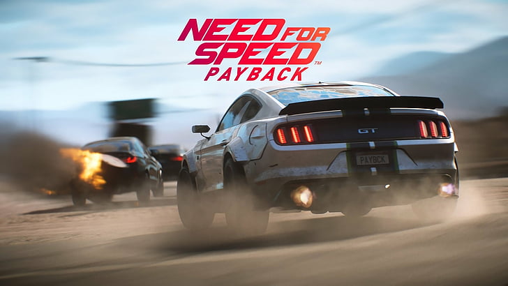 Need for Speed ​​Payback, Car, Ford, Ford Mustang GT, Need For Speed, HD tapet