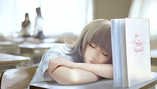 gadis anime, Danganronpa 2, Nanami Chiaki, novel visual, Wallpaper HD HD wallpaper