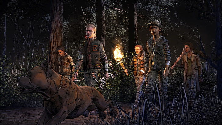 The Walking Dead, Walking Dead: A Telltale Games Series, Clementine (postać), gry wideo, zombie, Tapety HD