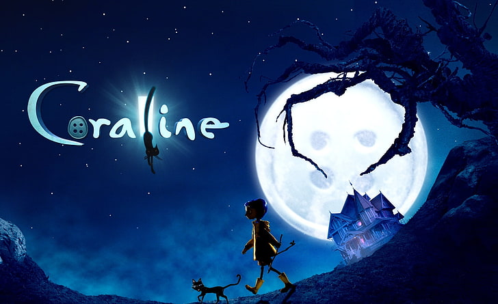 Coraline Film, Coraline Tapete, Zeichentrickfilm, Coraline, Film, HD-Hintergrundbild