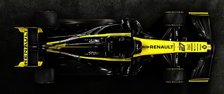 Формула 1, екип на Renault F1, HD тапет HD wallpaper