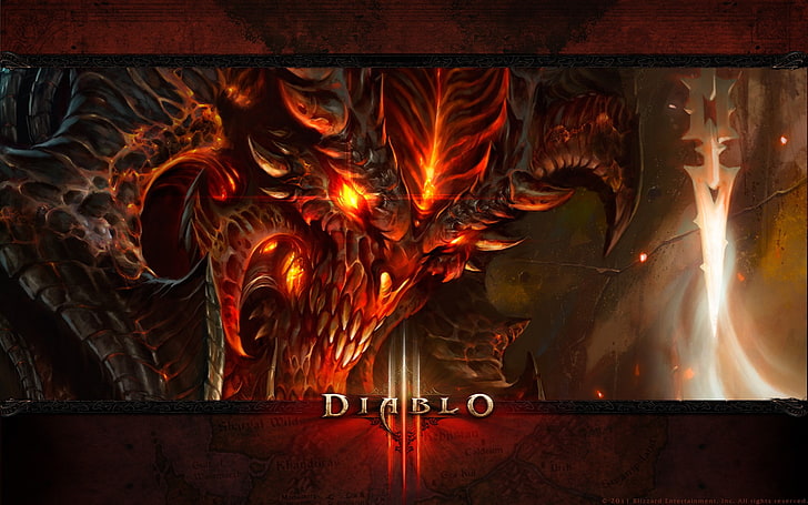 Diablo III, HD tapet