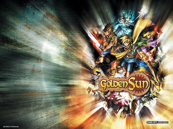Appareil de jeu Golden Sun, jeu vidéo, Golden Sun, Fond d'écran HD