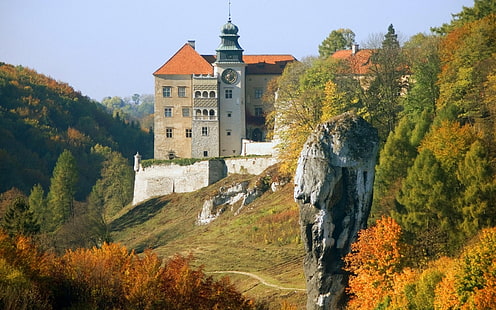 Pieskowa Ska? A, Schloss, Polen, polnisch, HD-Hintergrundbild HD wallpaper
