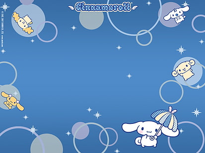 Cinnamoroll Hallo Kitty Cinnamoroll und sein Regenschirm Anime Hallo Kitty HD Art, Sweet, Hallo Kitty, Cinnamoroll, Sanrio, Regenschirm, HD-Hintergrundbild HD wallpaper