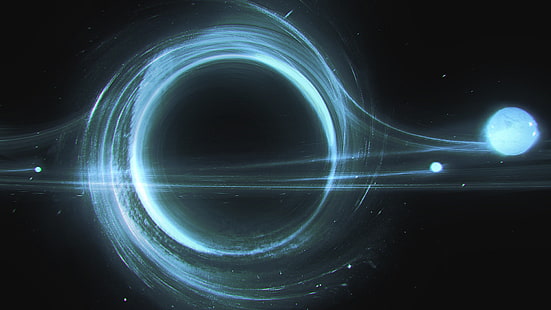우주, 우주 예술, 디지털 아트, Jakub Grygier, 블랙홀, HD 배경 화면 HD wallpaper