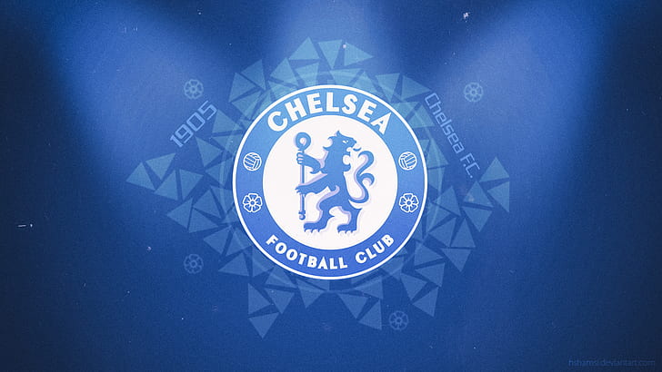 Fotboll, Chelsea F.C., emblem, logotyp, HD tapet
