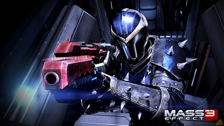 Mass Effect 3 vapen, Mass, Effekt, Vapen, HD tapet