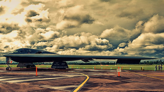 Northrop B-2A Spirit Stealth Bomber, Northrop, Spirit, Stealth, Bomber, HD wallpaper HD wallpaper