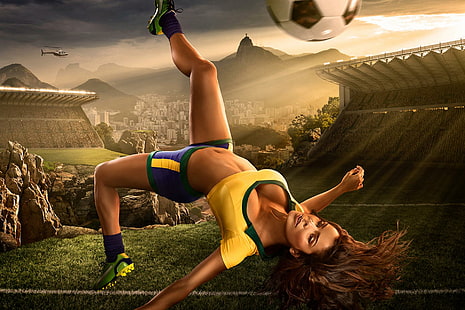 Piala Dunia FIFA Brasil 2014 Panas, piala dunia 2014, brazil, fifa, piala dunia, Wallpaper HD HD wallpaper
