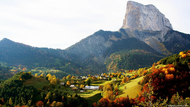 Landschaftsberge HD, Natur, Landschaft, Berge, HD-Hintergrundbild
