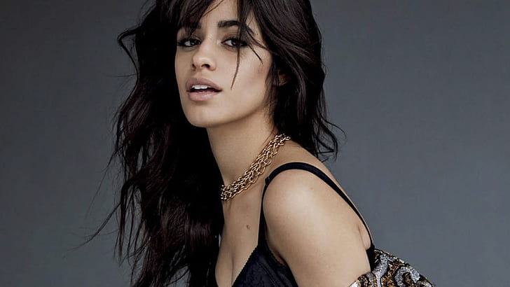 Camila Cabello, singer, celebrity, brunette, women, HD wallpaper