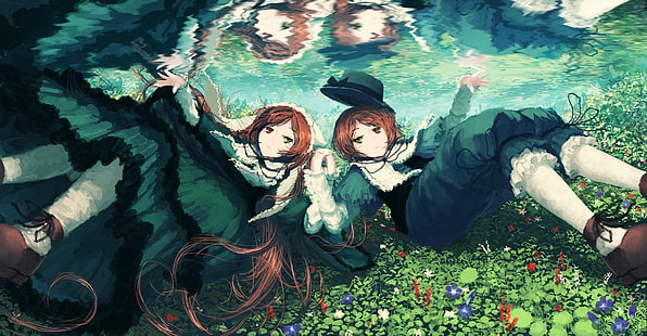 Rozen Maiden, Anime Girls, Souseiseki, Suiseiseki, HD-Hintergrundbild HD wallpaper