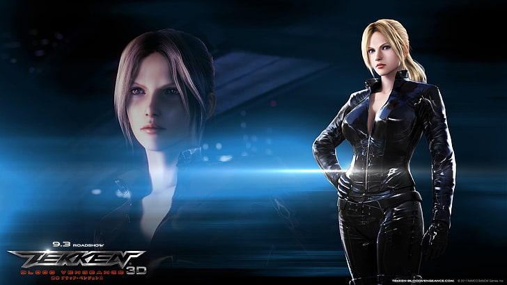 Tekken Nina digitales Hintergrundbild, Tekken: Blood Vengeance, Filme, Nina Williams, HD-Hintergrundbild
