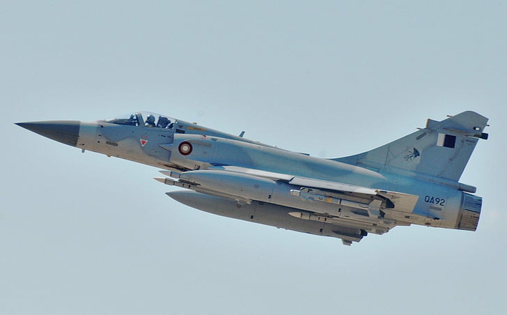 Caças a jato, Dassault Mirage 2000, HD papel de parede