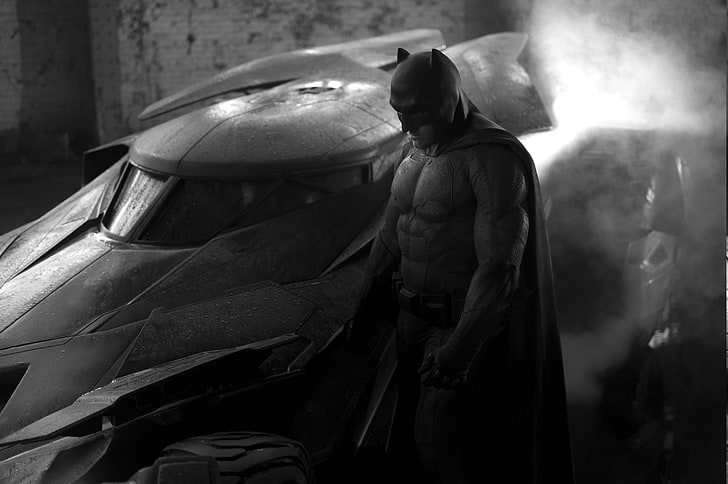Batman, Batman V Superman: Dawn Of Justice, Batmobile, Ben Affleck, DC Comics, HD tapet