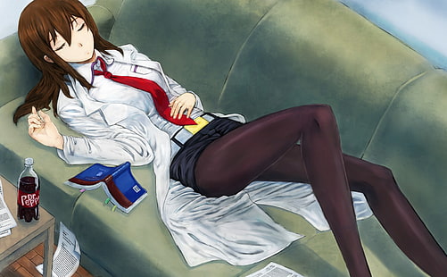 아니메, 아니메 girls, Steins; Gate, Makise Kurisu, HD 배경 화면 HD wallpaper