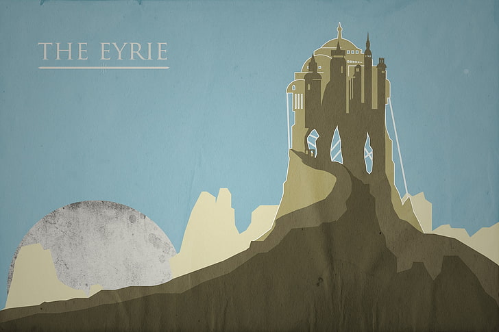 fantasy art game of thrones a song of ice and fire hbo george r r martin the eyrie Abstract Fantasy HD Art , hbo, fantasy art, Game of Thrones, A Song Of Ice And Fire, george r. r. martin, the eyrie, HD wallpaper