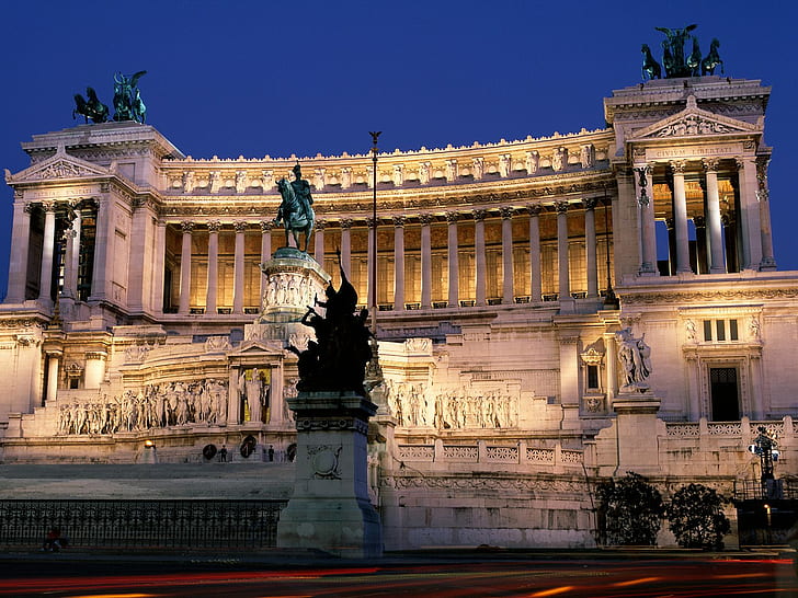 Rome HD, fontaine de trevi, monde, voyage, voyage et monde, rome, Fond d'écran HD