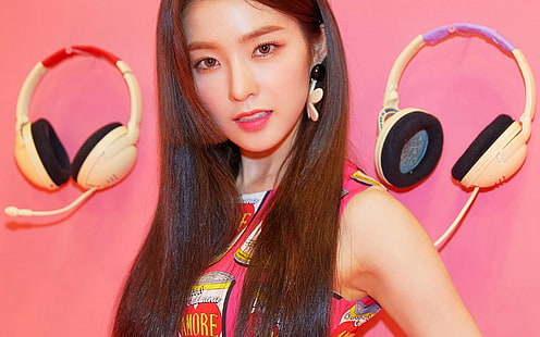 아이린, 소녀, 핑크, 아시아, kpop, HD 배경 화면 HD wallpaper