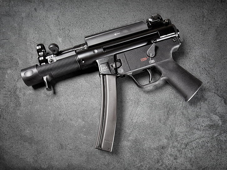 Heckler Koch MP5, modern firearms, guns, Heckler, Koch, MP5, Modern, Firearms, Guns, HD wallpaper
