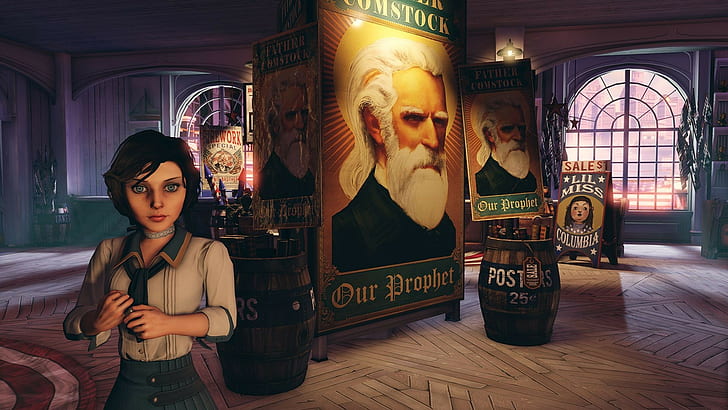 Videospiele, BioShock, BioShock Infinite, HD-Hintergrundbild