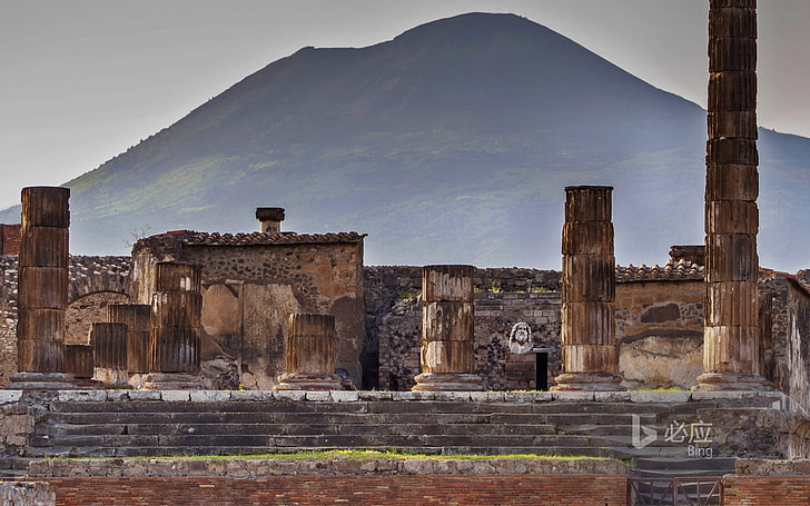 Italy Mount Vesuvius-2016 Bing Desktop Wallpaper, HD wallpaper