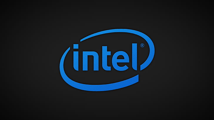 Logo Intel, perusahaan CPU, logo intel, Intel, Logo, CPU, Corporation, Wallpaper HD
