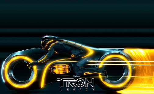 Tron Legacy, Tron Legacy tapet, filmer, Tron Legacy, 2010 film, science fiction film, tron ​​2010 film, HD tapet HD wallpaper
