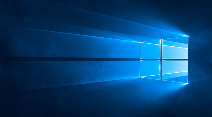 Windows 10 Hero 4K, logo Windows, Windows, Windows 10, Sfondo HD