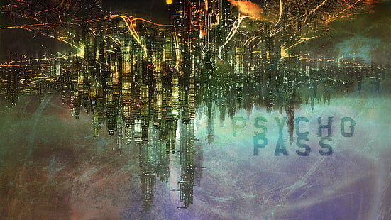 Обложка на Psycho Pass, Psycho-Pass, аниме, HD тапет HD wallpaper
