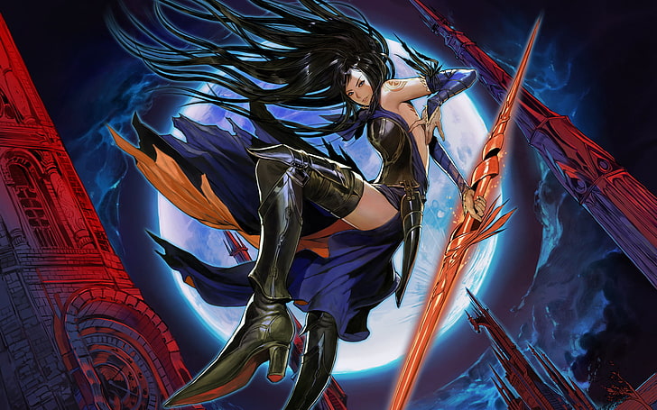 Castlevania Order Of Ecclesia, illustration de personnage d'anime féminin, jeux, Castlevania, Fond d'écran HD