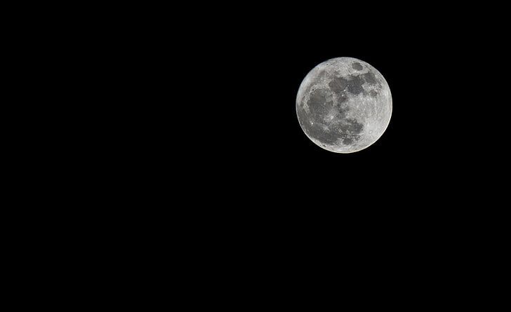 Full Moon, måne tapeter, Space, Full, Moon, HD tapet