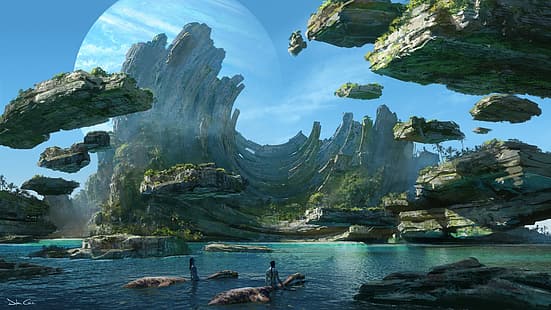 Avatar, Na'vi, Pandora, Jake Sully, Neytiri, Avatar: la voie de l'eau, Fond d'écran HD HD wallpaper