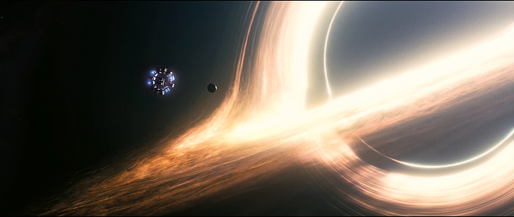 Film, międzygwiezdny, czarna dziura, Tapety HD